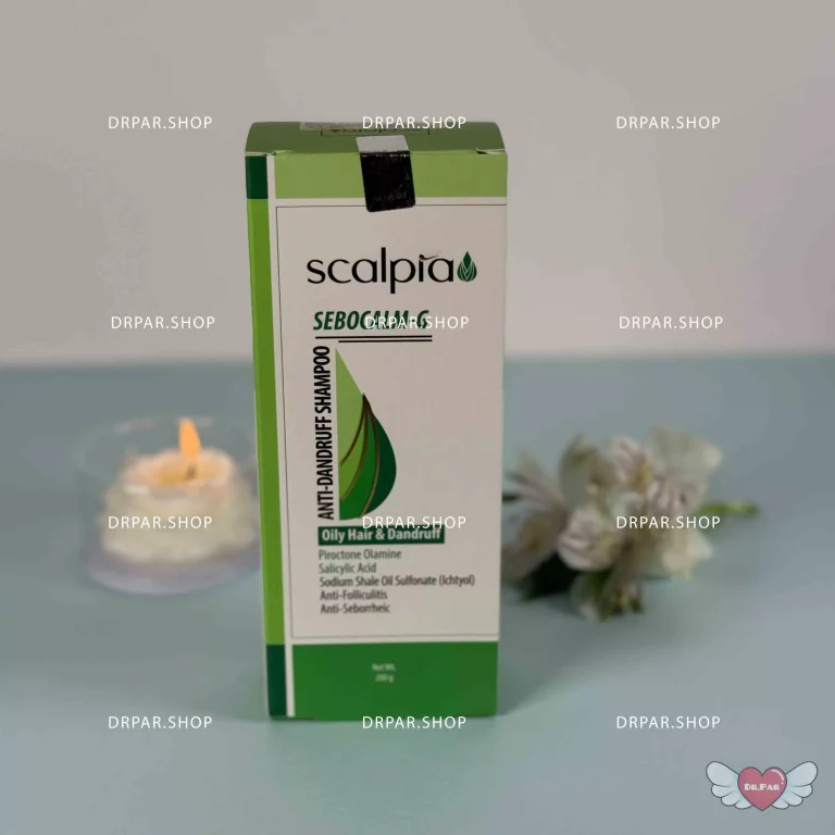 خرید شامپو ضد شوره اسکالپیا مناسب موهای چرب