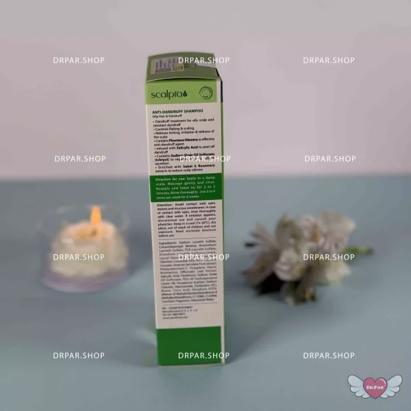 قیمت شامپو ضد شوره اسکالپیا مناسب موهای چرب