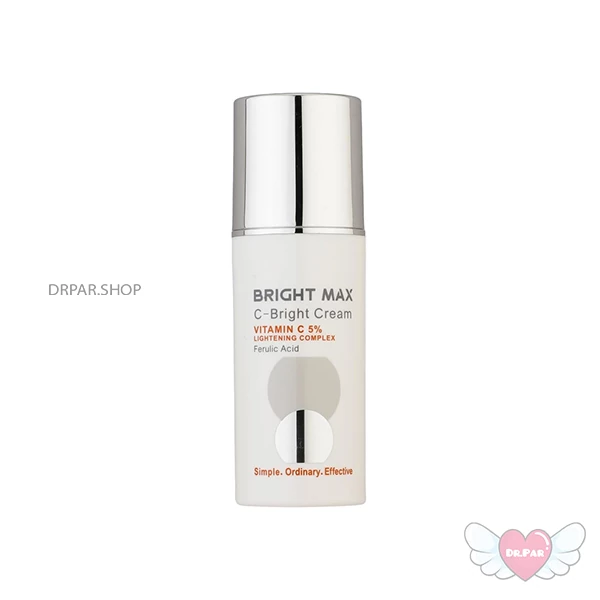 Bright Max Vitamin C Rejuvenating Cream کرم جوان کننده برایت مکس مدل ویتامین سی 30 میلی لیتر