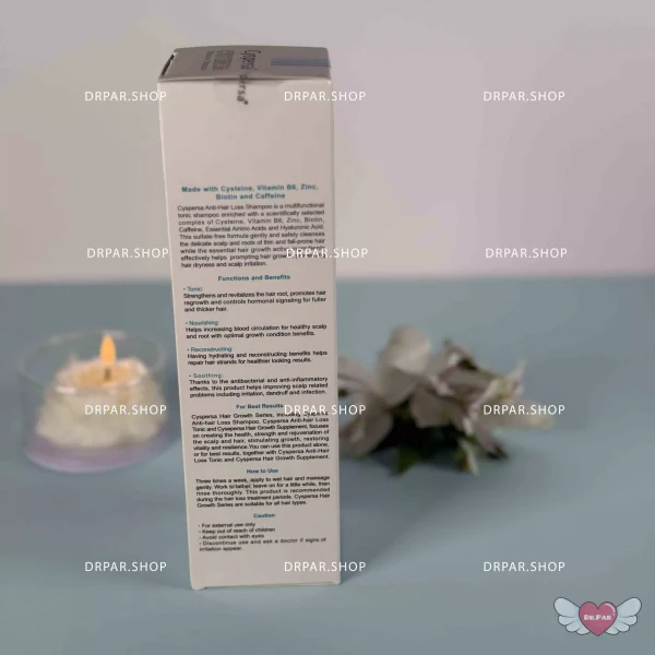 قیمت شامپو ضد ریزش سیسپرسا حاوی سیستئین B6 فاقد سولفات