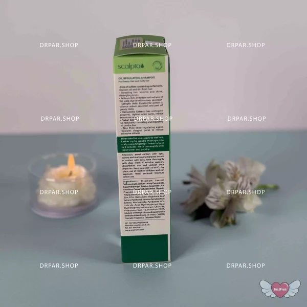 ویژگی های شامپو روزانه اسکالپیا کنترل کننده چربی سر
